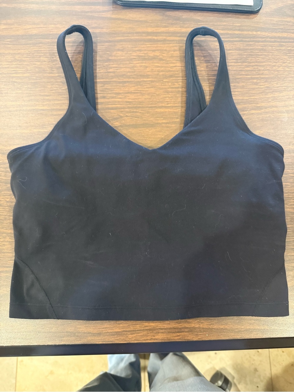 Lululemon Align Black Size 6 Crop Tank Top